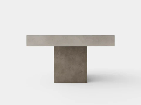 Campos coffee table grey 3D Model