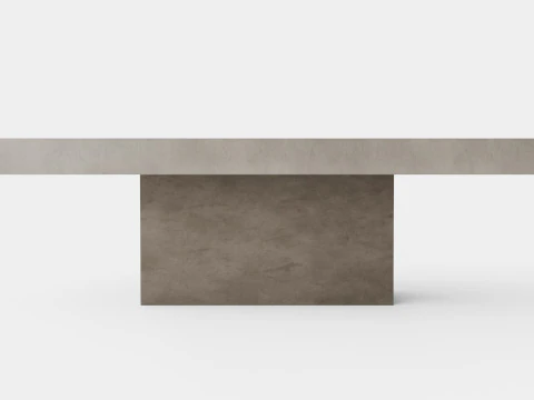 Campos coffee table grey 3D Model