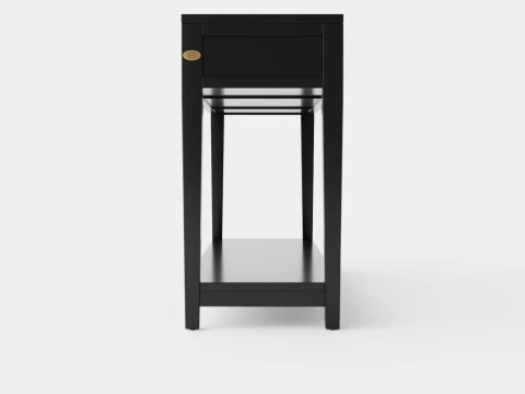 Capetown console table black 3D Model