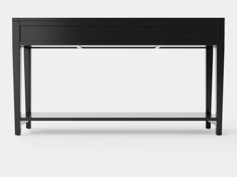 Capetown console table black 3D Model