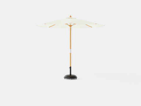 Capri parasol off white 3Dモデル