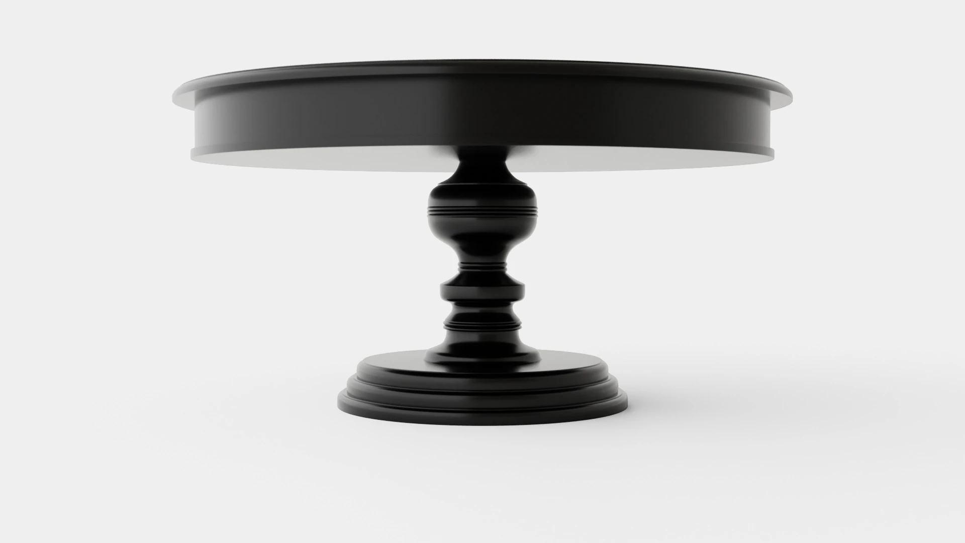 Cardiff glass top table 3D Model .c4d .max .obj .3ds .fbx .stl .blend