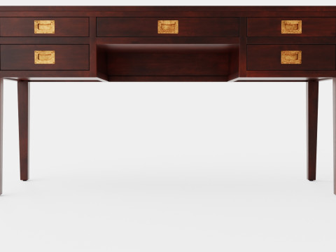 Centerville desk English 3D मॉडल