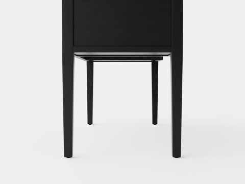 Centerville desk black 3D Модель