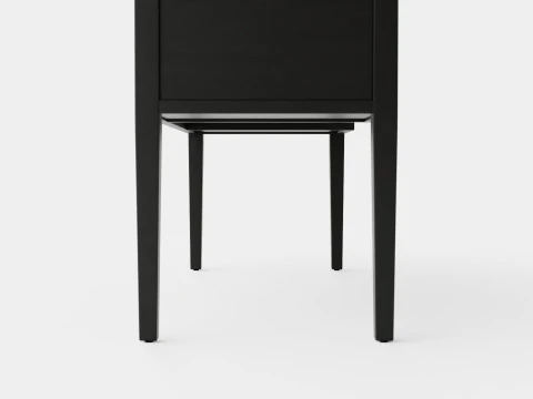 Centerville desk black 3D Model