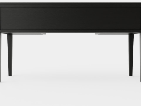 Centerville desk black 3D Модель