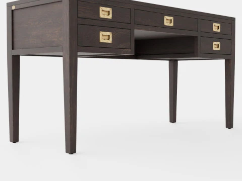 센트레빌 데스크 웬지 3D 모델