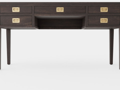 Centerville desk wenge 3Dモデル