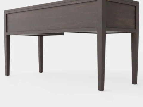 Secret&aacute;ria Centerville em wengu&eacute; Modelo 3D