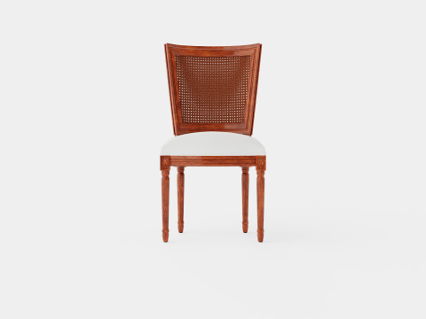 Charlotte chair rich brown 3D Model