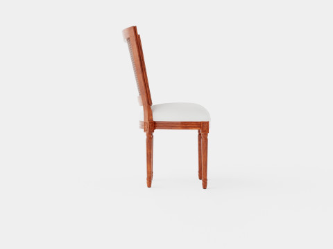 Charlotte chair rich brown 3D Model