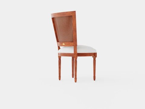 Charlotte chair rich brown 3D Model
