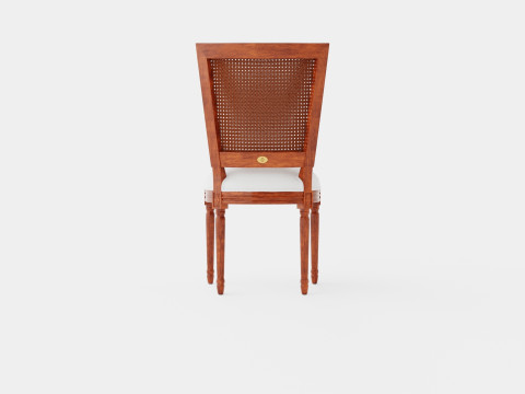 Charlotte chair rich brown 3D Model