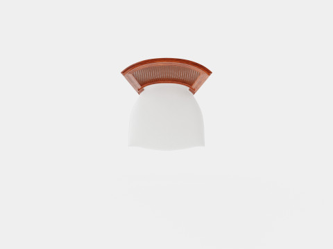 Charlotte chair rich brown 3D Model