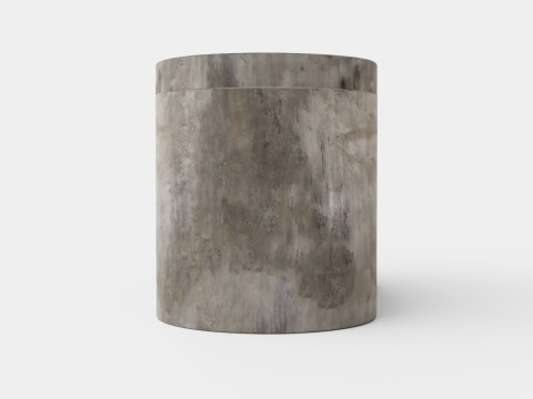 Doloma side table grey 2 set 3D मॉडल