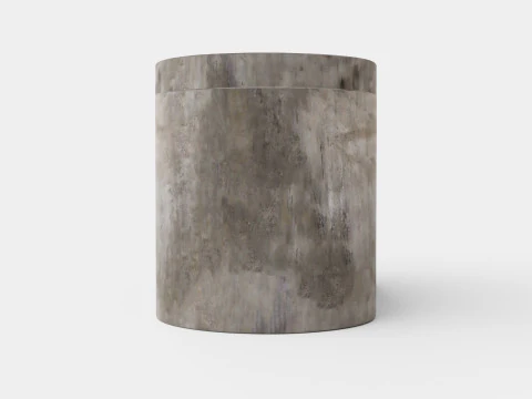 Doloma side table grey 2 set 3D Model
