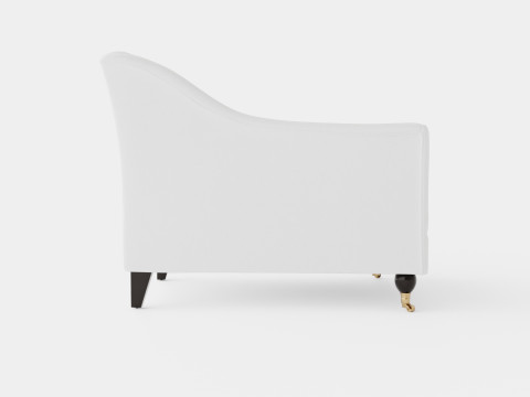 Dorchester armchair off white 3D मॉडल