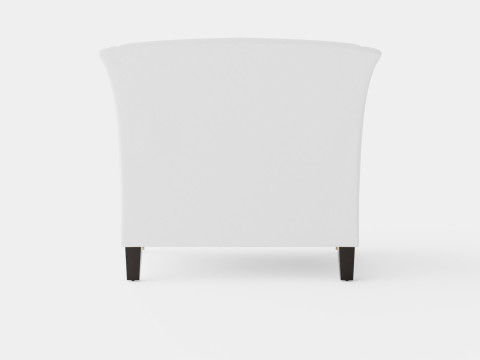 Dorchester armchair off white 3D मॉडल