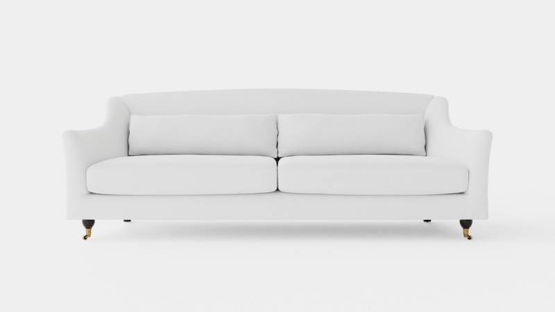 Dorchester sofa off white 3Dモデル .c4d .max .obj .3ds .fbx .stl .blend 