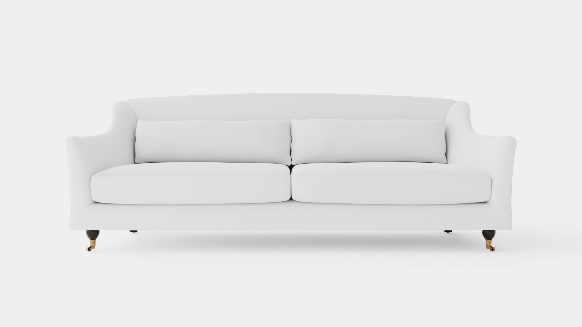 Dorchester sofa off white 3D Model .c4d .max .obj .3ds .fbx .stl .blend 