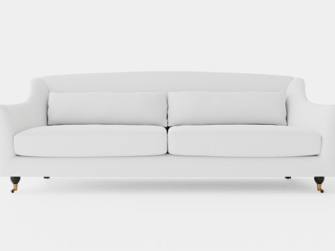 Dorchester sofa off white Modelo 3D