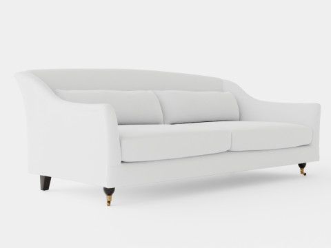 Dorchester sofa off white 3Dモデル