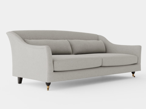 Dorchester sofa sand 3Dモデル