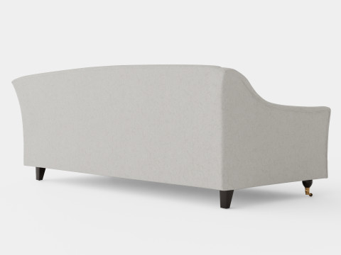 Dorchester sofa sand 3Dモデル