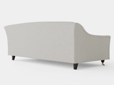Dorchester sofa sand 3D Model
