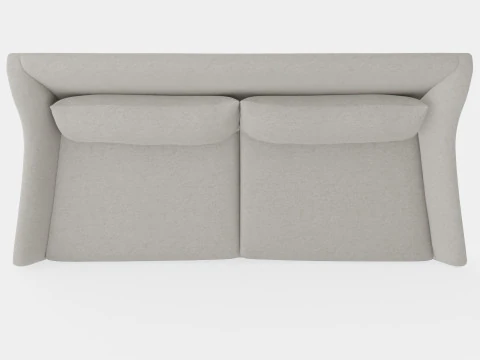 Dorchester sofa sand 3D Model