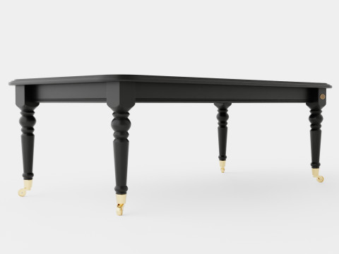 Dukes coffee table black Modello 3D