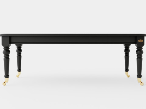 Dukes coffee table black 3D 模型