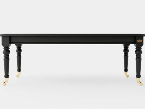 Dukes coffee table black 3D Model