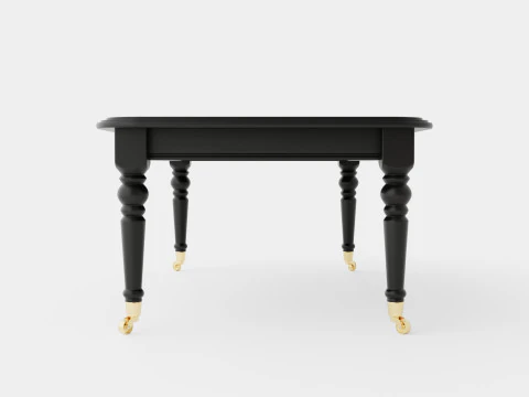 Dukes coffee table black 3D Model