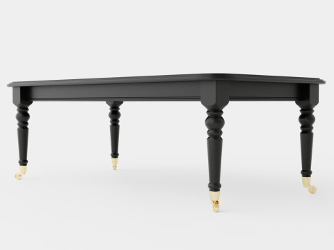 Dukes coffee table black 3D 模型