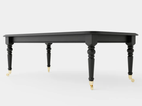 Dukes coffee table black 3D Model