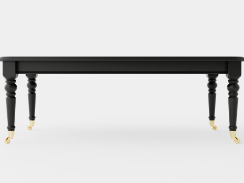 Dukes coffee table black 3D 模型