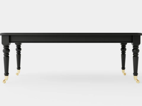 Dukes coffee table black 3D Model