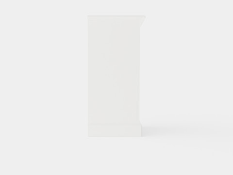 Eastham chest of drawers white Modèle 3D