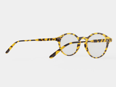 Futuro leopard Glasses Model 3D