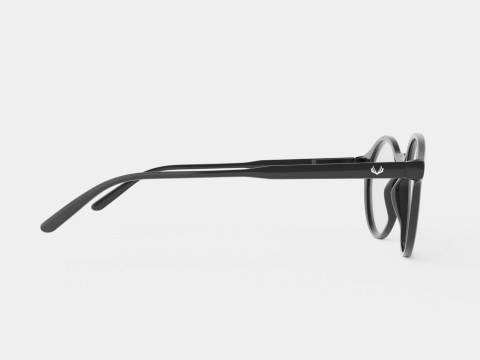 Futuro Black Glasses Model 3D