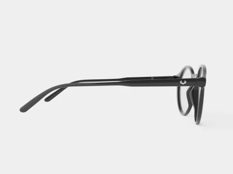 Futuro Black Glasses 3D Model