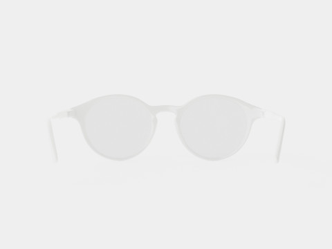 Futuro Transparent Glasses 3D मॉडल