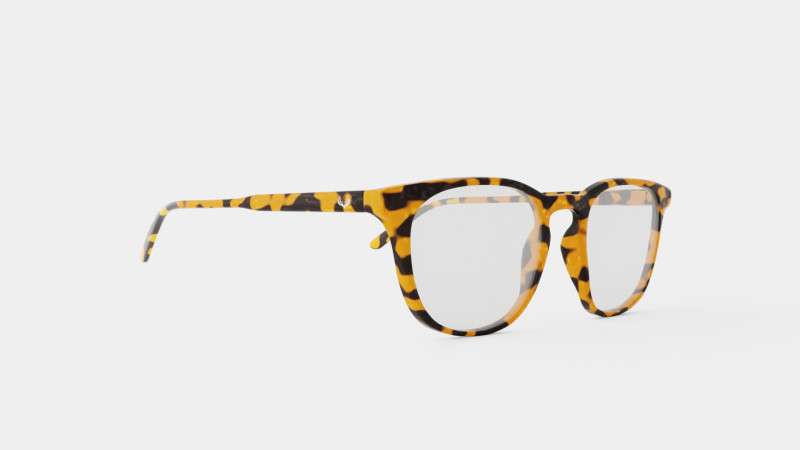 Semper Leopard Glasses Model 3D .c4d .max .obj .3ds .fbx .stl .blend 
