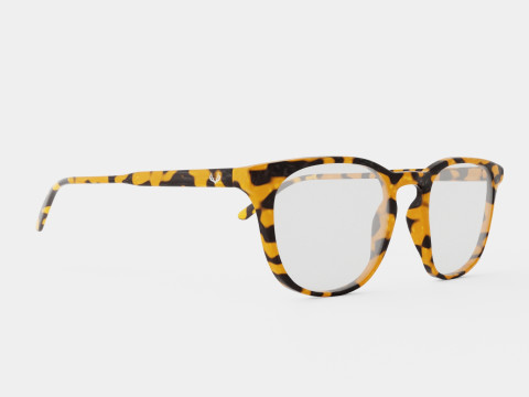Semper Leopard Glasses Modelo 3D