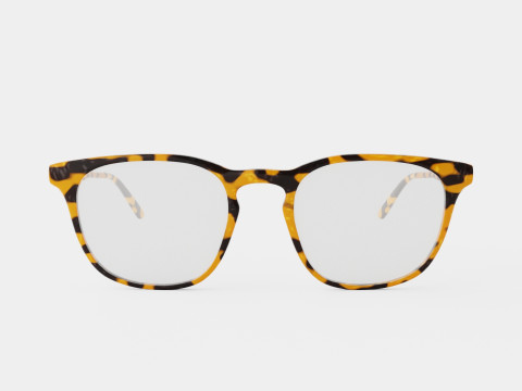 Semper Leopard Glasses Model 3D