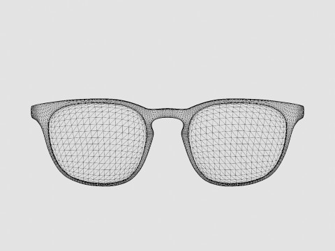 Semper Transparent Glasses Model 3D