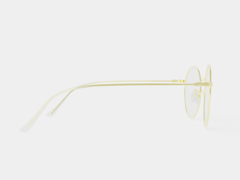 Vintage Gold Glasses Modello 3D