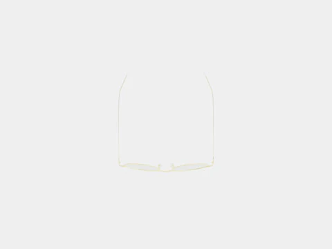 Vintage Gold Glasses 3D Model