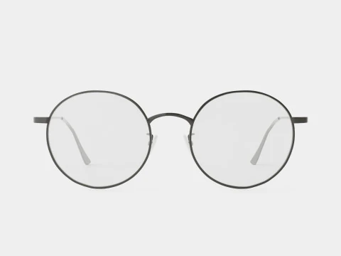 ヴィンテージ黒メガネ 3Dモデル